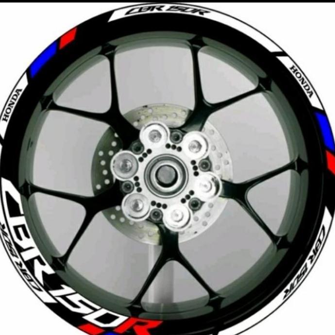 Cutting Sticker Stiker Lis Velg Motor Honda CBR 150