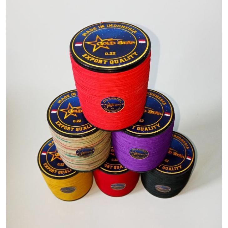 KALYRASUPPLY GELASAN BENANG KATUN LAYANGAN GOLD STAR 2000YARD PREMIUM