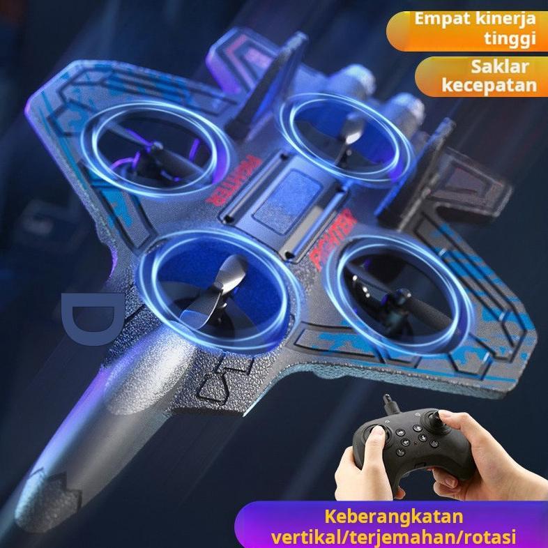 MURAH MAINAN PESAWAT REMOTE CONTROL UNTUK ANAK LAKI-LAKI, HELIKOPTER REMOTE CONTROL, DRONE QUADCOPTE
