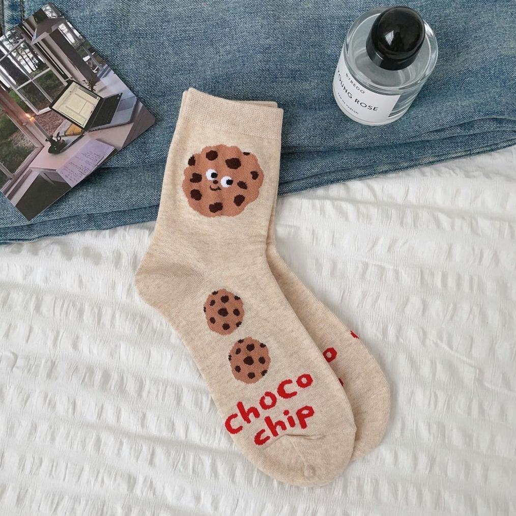 VALUE PACK TrendStyle_ Kaos Kaki Snack Edition Jepang Lucu  Motif Cewek Y3527