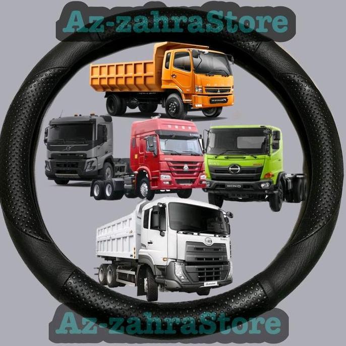 Sarung stir Cover Stir Truk Trailer Hino/Howo/Faw/Shacman/fuso/Volvo/UDquester dan sejenisnya Car
