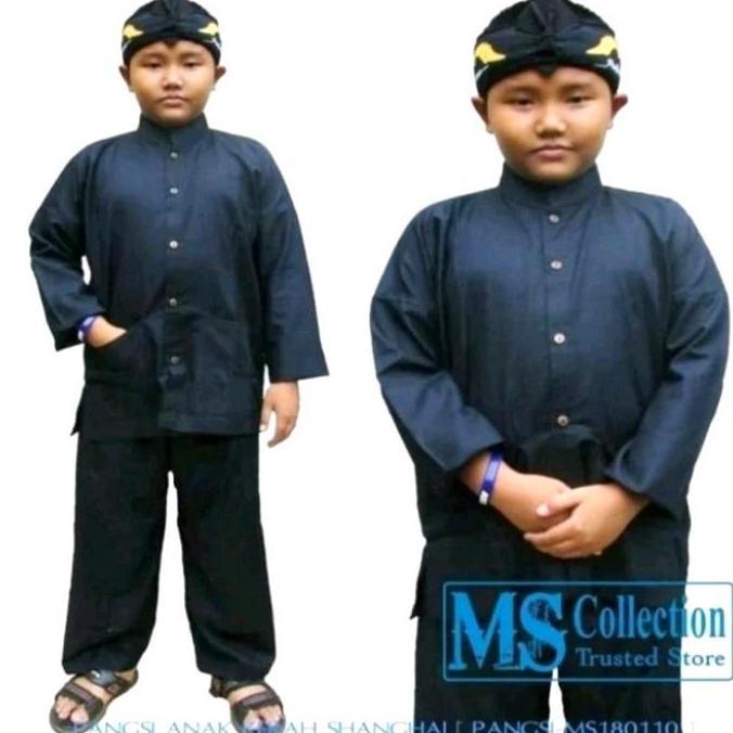 Baju Pangsi Sunda Anak TK, SD, SMP, SMP