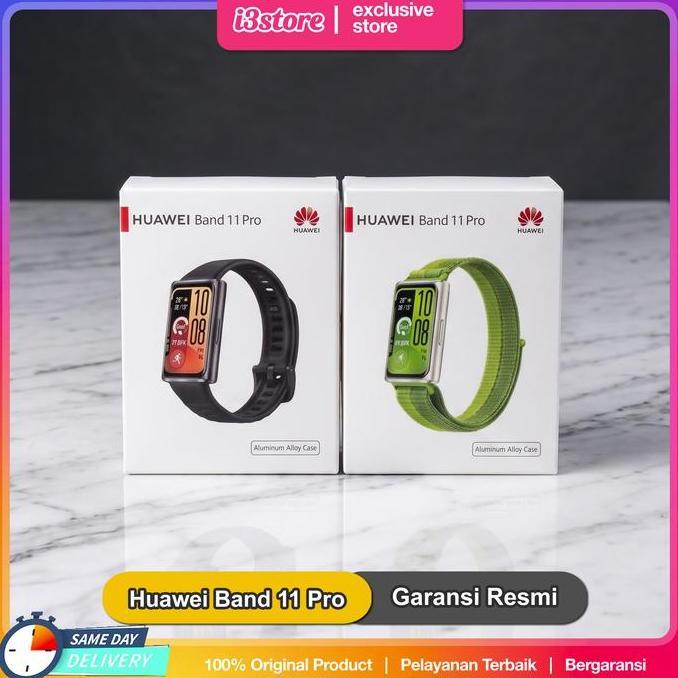 HUAWEI Band 11 Pro GPS Gelang Jam Pintar Smartwatch Smartband Garansi Resmi [terbaik]