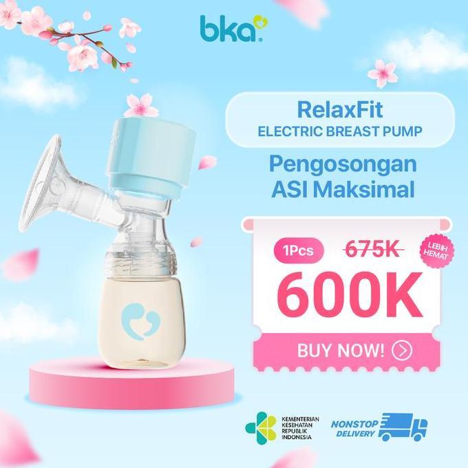 [PROMO] BKA RelaxFit Electric Breast Pump | Pumping BKA| Pompa ASI Elektrik BKA | Pumping ASI | Pomp