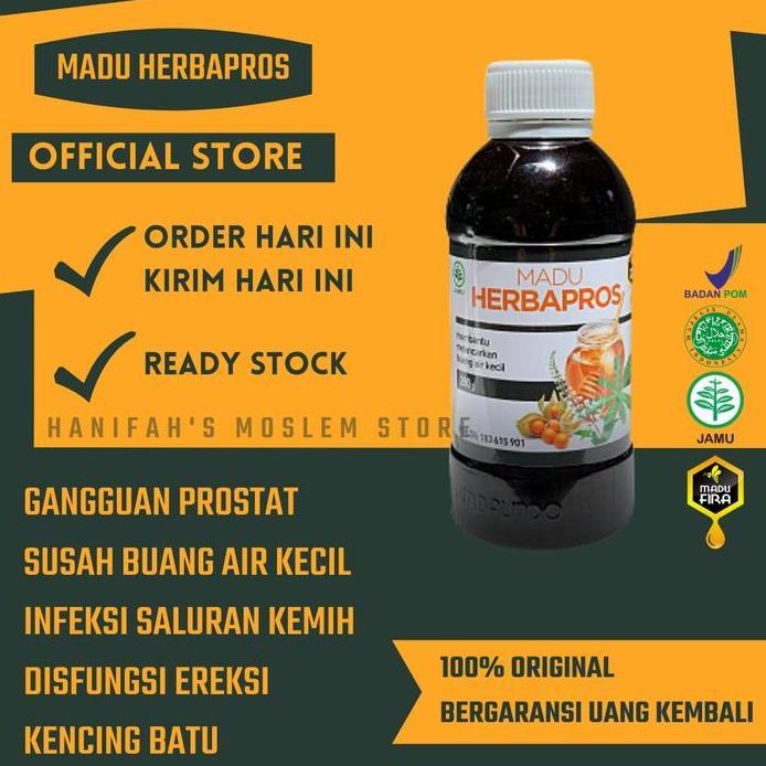Madu Herbapros Obat Prostat Herba Pros Herbal Kencing Batu Prostatis