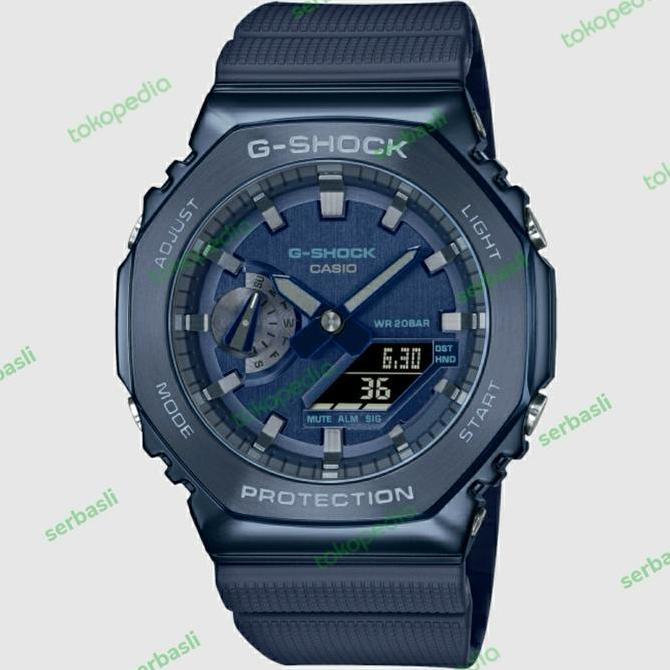 JAM CASIO GSHOCK GM2100N / G-SHOCK GM-2100N-2ADR ORIGINAL BERGARANSI