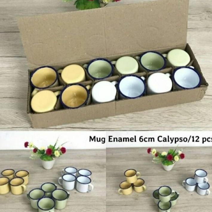 Mug Enamel Calypso/Lusin