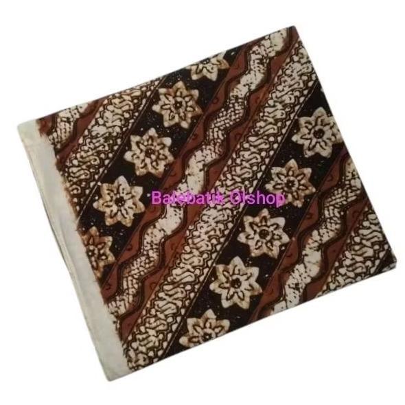 Kain Jarik Batik Cap Sogan Jogja Motif Lintang