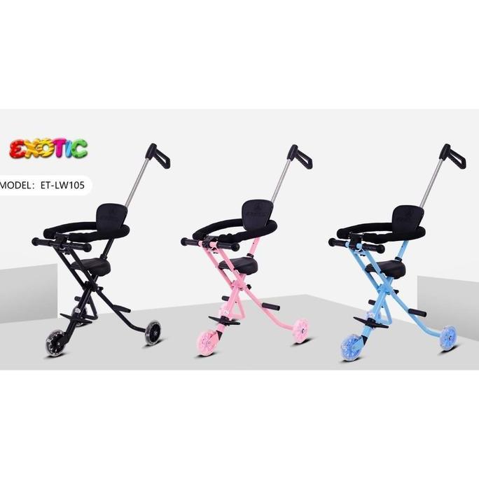 Terlaris Exotic Magic Stroller Lw-105 Magic Stroller Roda Tiga