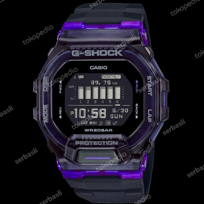 JAM CASIO GSHOCK GBD200 GBD-200SM-1A6 DIGITAL ORIGINAL BERGARANSI