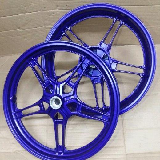 Terlaris Velg Racing Vixion New Biru 1Set Orisinil