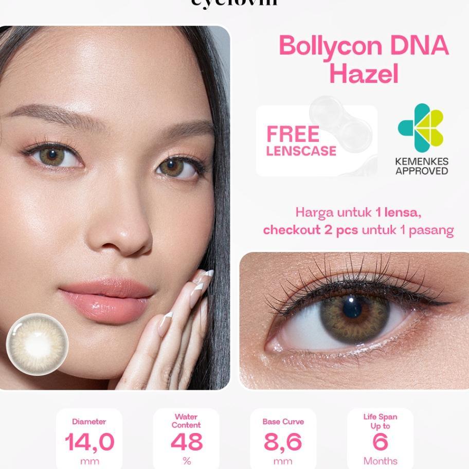 Eyelovin Softlens Eos - Bollycon Dna Hazel (1 Pc/Sebelah)