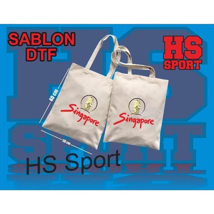 TOTEBAG SINGAPURA - TOTEBAG  SINGAPURA - OLEHOLEH  SINGAPURA - SOUVENIR SINGAPURA - TAS  SINGAPURA 3