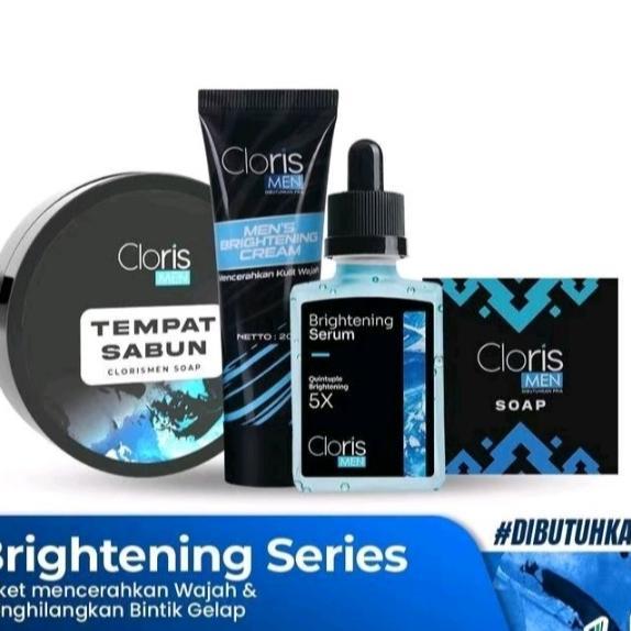 Paket Skincare Pria Clorismen Brightening Lengkap