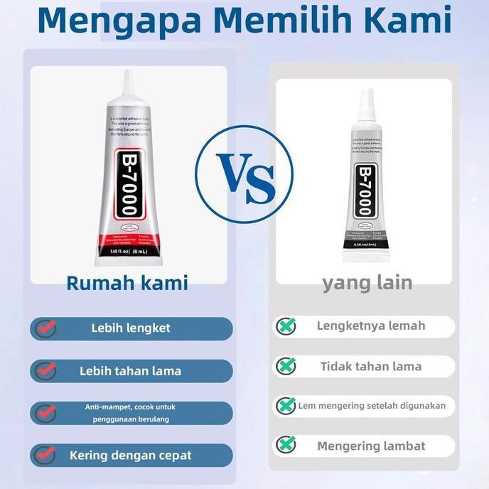 Promo Lem B-7000 Multifungsi Lem Kuat Untuk Kaca & Karet Cod