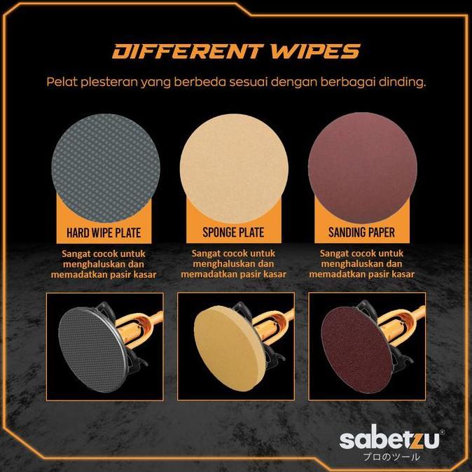 MESIN ACIAN PLESTER POLES LANTAI DINDING PENGADUK SEMEN CAT POLISHING