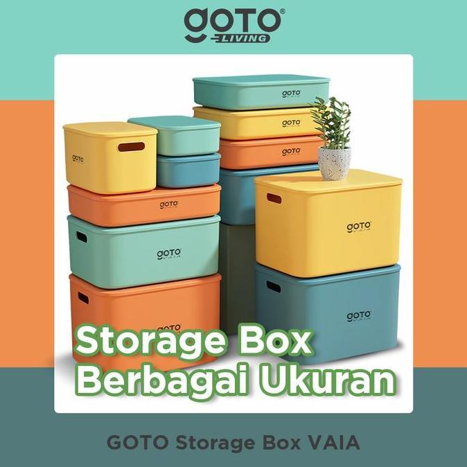 Goto Vaia Storage Organizer Box Container Keranjang Penyimpanan