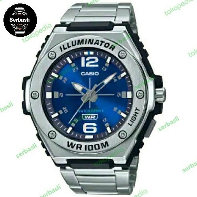 JAM CASIO MWA-100HD / MWA100HD ANALOG ORIGINAL BERGARANSI