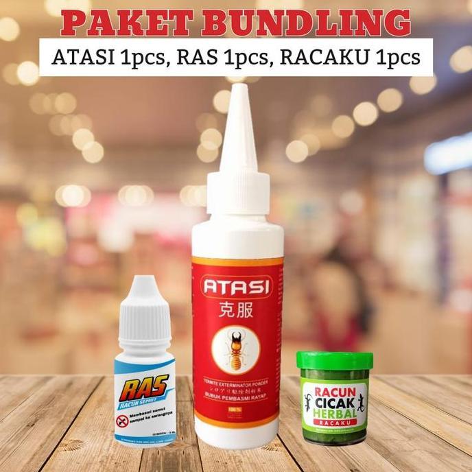 Pembasmi Semut Ras Anti Rayap Atasi dan Racun Cicak Racaku Ramah Lingkungan