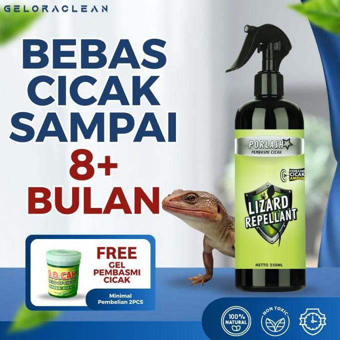 LIZARD REPELLANT Racun Cicak Semprot Efektif Basmi Cicak Pembasmi Cicak Ampuh Solusi Usir Cicak ASLI