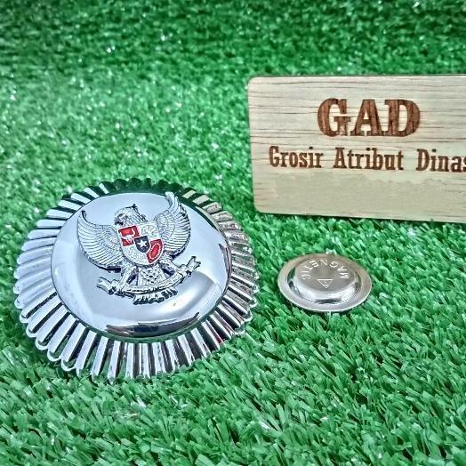 Tanda Jabatan Lurah Kecil Crome Magnet