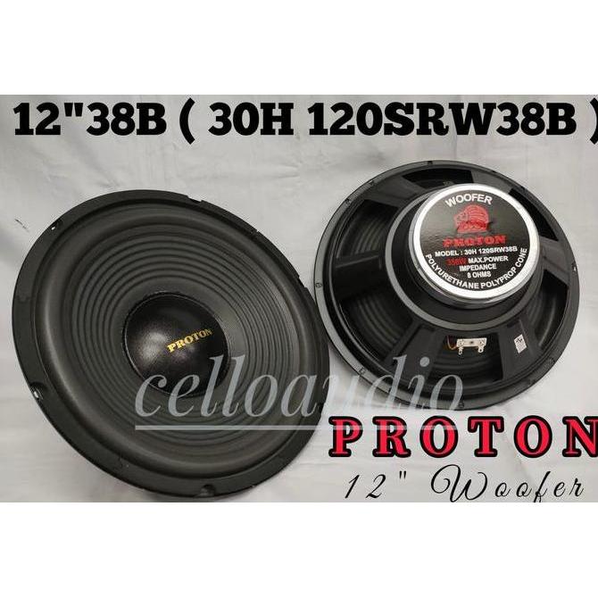 yellowbench / Woofer 12" Proton H120 SRW 38B Komponen Speaker Woofer 12 Inch Proton Diskon