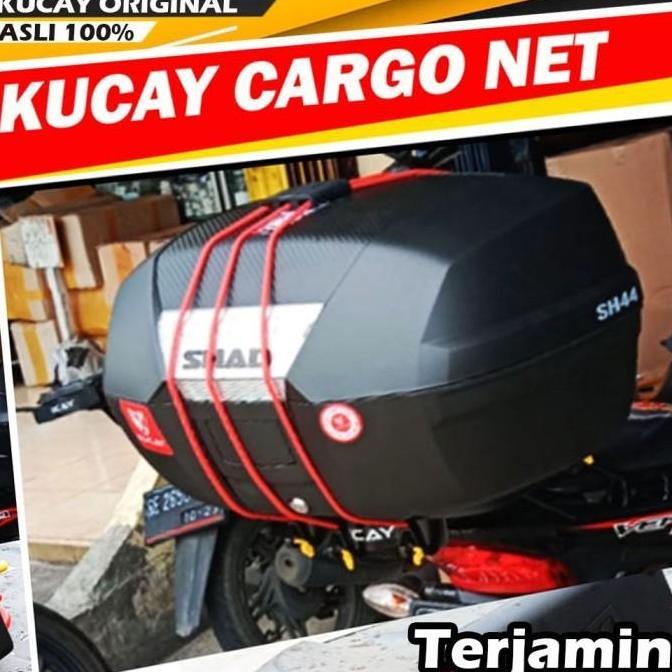 KUCAY CARGO NET TALI TOURING IKAT BOX MOTOR Hebe Cargo Net M10 LA