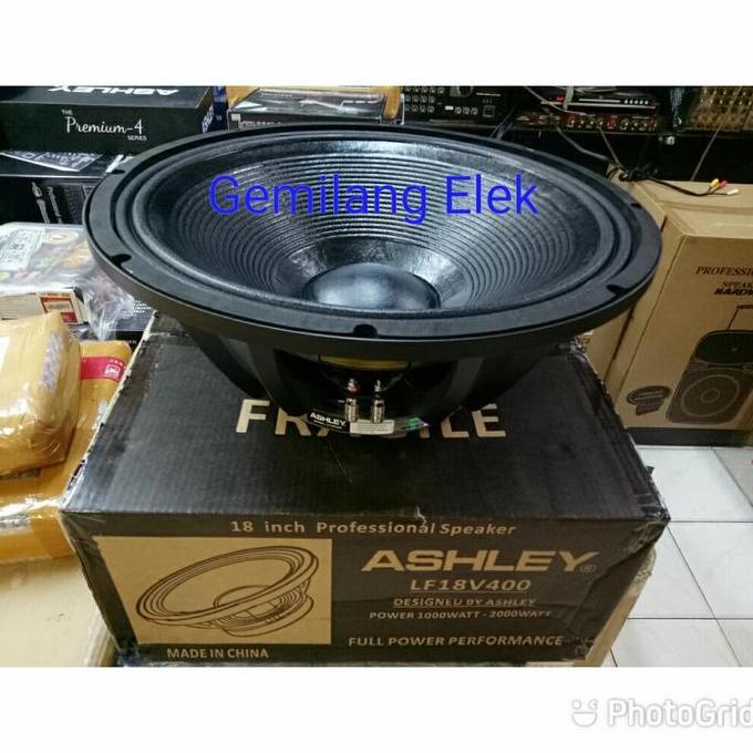 fahmifahstore / Speaker ASHLEY 18 inch LF18V400 ORIGINAL Diskon
