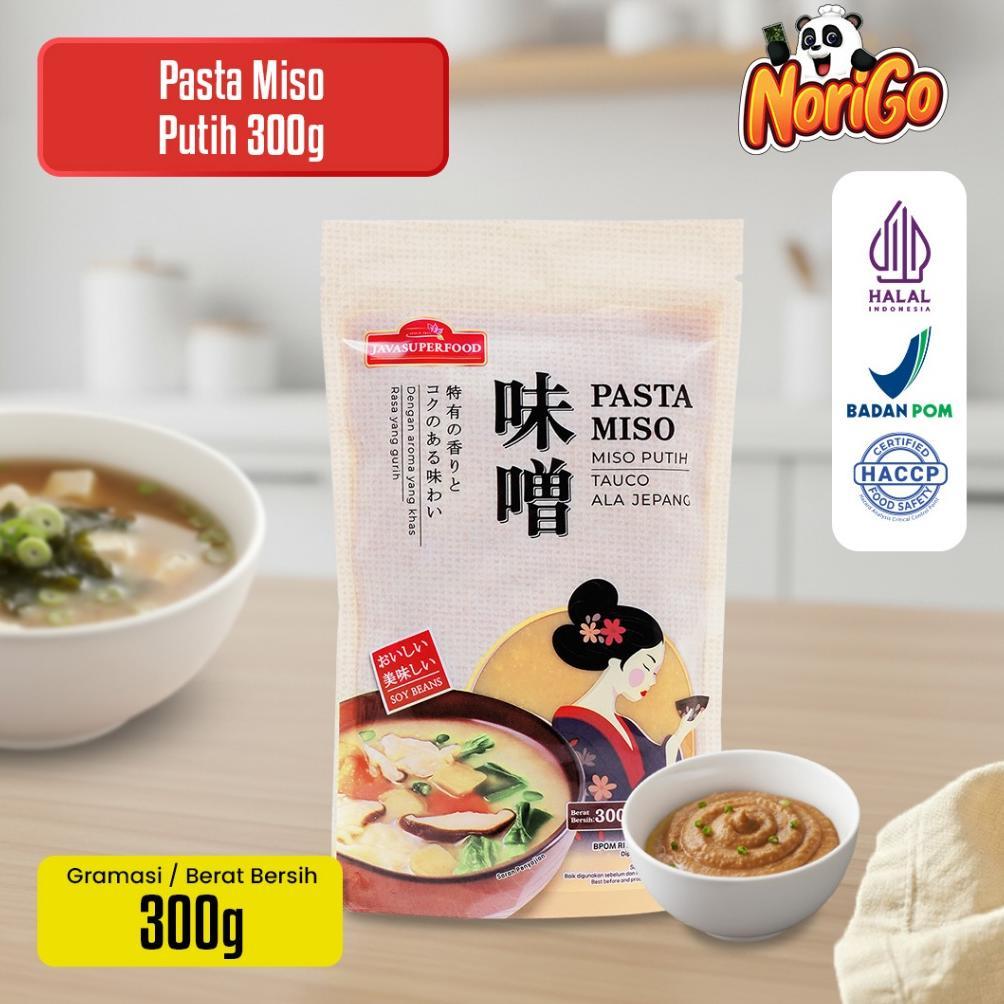 (HALAL) PASTA MISO PUTIH JAVA SUPER FOOD 300GR & 1KG / TAUCO ALA JEPANG UNTUK MISO SOUP RAMEN UDON /