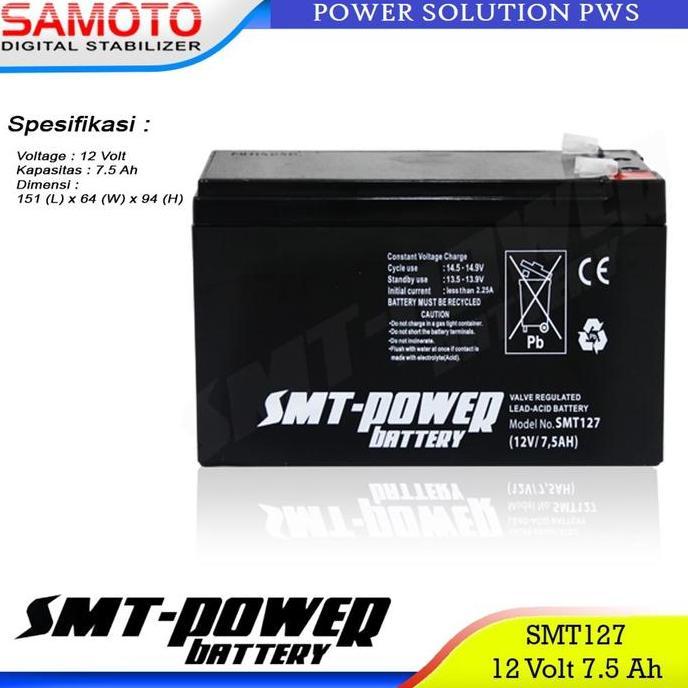 Aki baterai kering mobil motor pliko mainan anak 12v 7ah 7,2ah 7,5ah