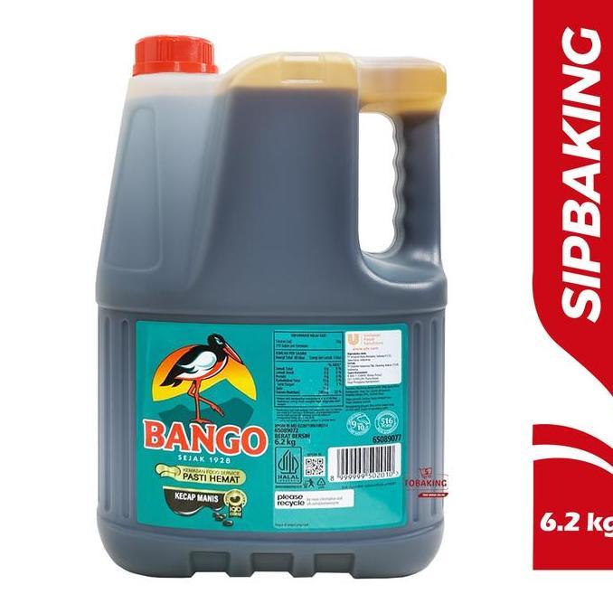 indrapabualan - bango kecap manis 6,2 kg jerigen kecap bango
