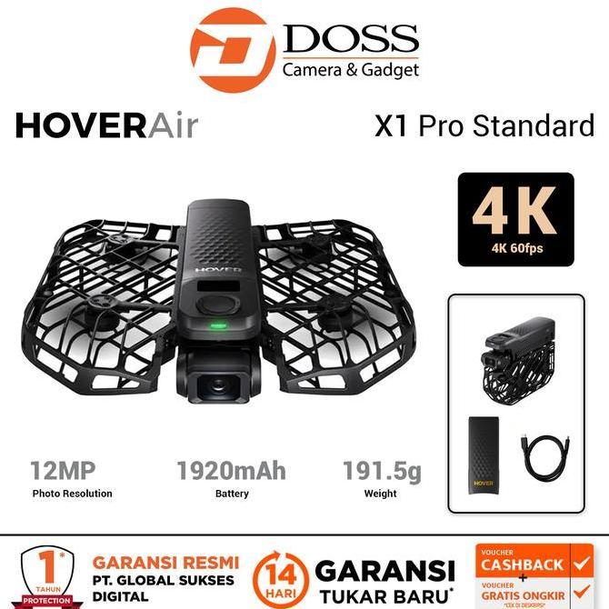 Hoverair Hover Air X1 Pro Standard Drone Camera Foldable Hover X-1