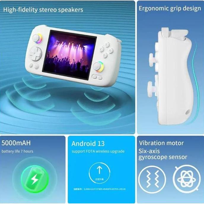 ANBERNIC RG406H Handheld Android System Retro Video Game Console PS1 PS2 Portable