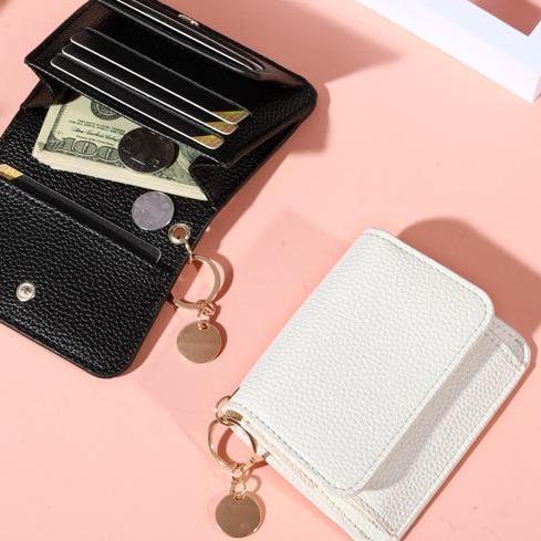 Budheyum Ofc - Dompet Wanita Elegan Warna Dompet Kecil Simpel Dapat Memegang Banyak Kartu