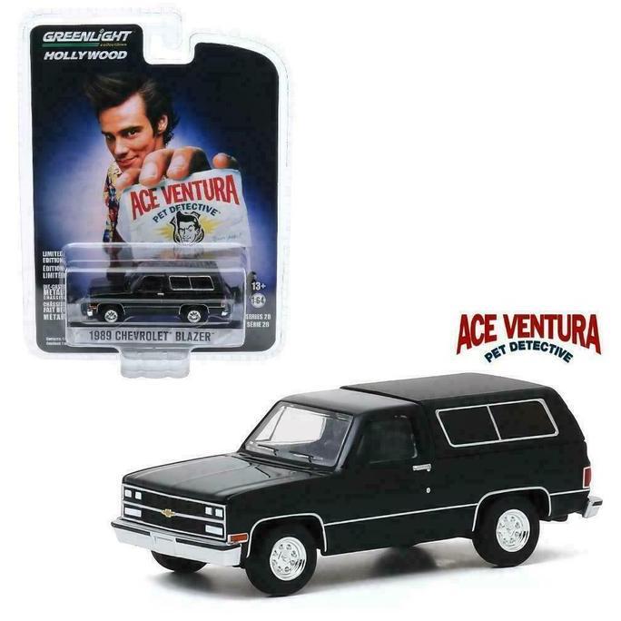 44880-E GREENLIGHT 1989 CHEVROLET BLAZER "ACE VENTURA" 1994 DIECAST