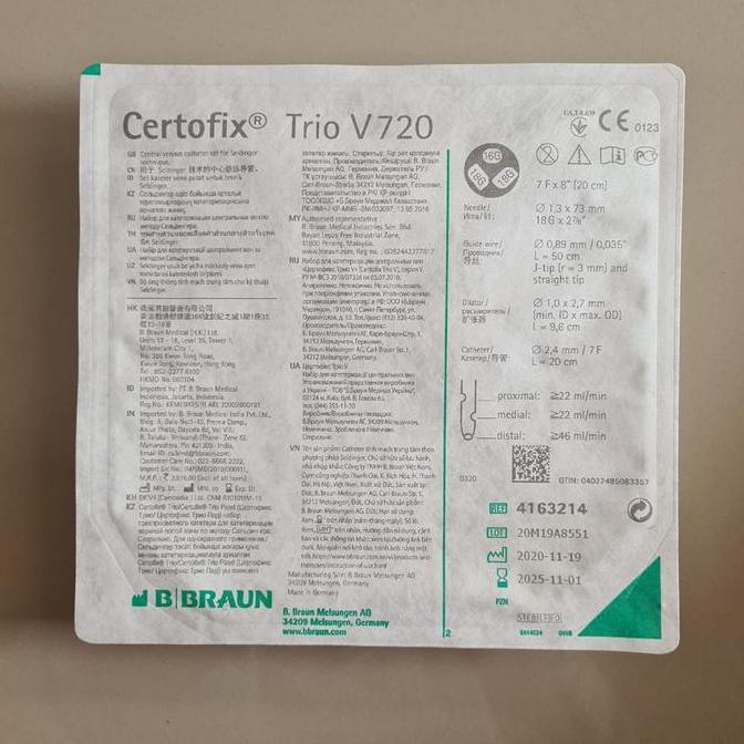Termurah Certofix Trio V720 "B-Braun"