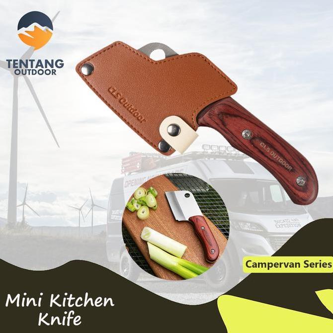 Pisau Camping Mini Kitchen Knife Tactical Survival Outdoor Hiking