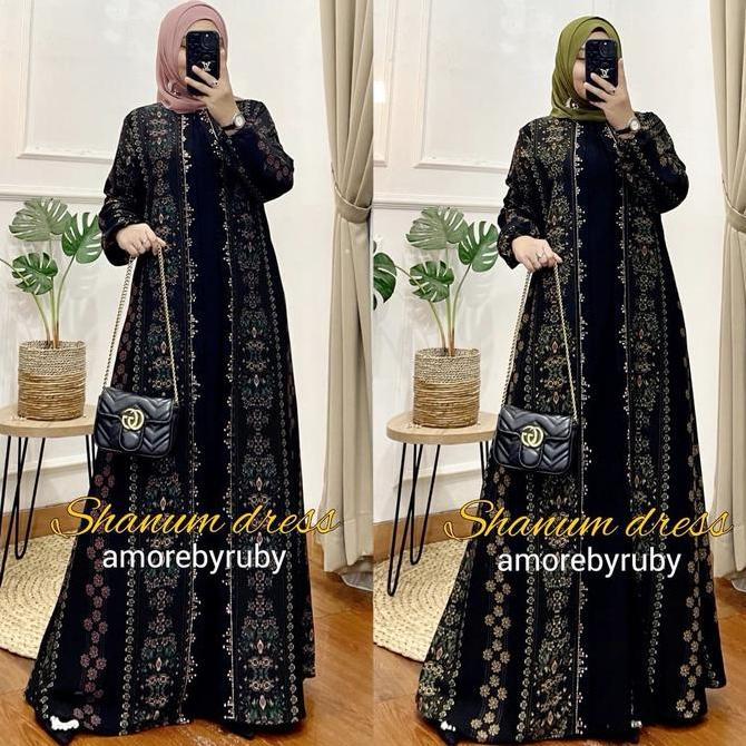 Uffa- Shanum Dress Gamis Terbaru Amore By Ruby / Shanum Dress / Amore By Ruby / Amorebyruby