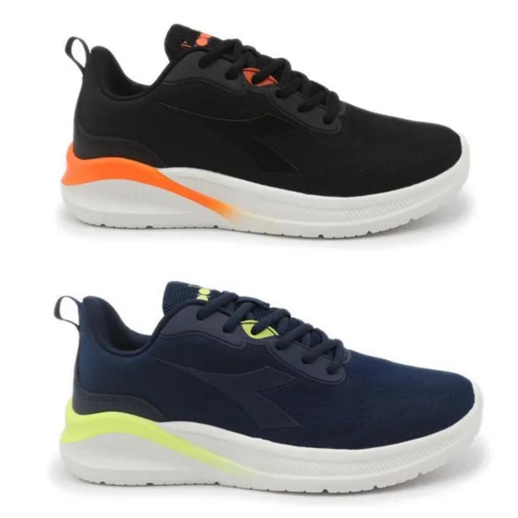 Diadora Black White Men Sneaker'S Original Part Iii