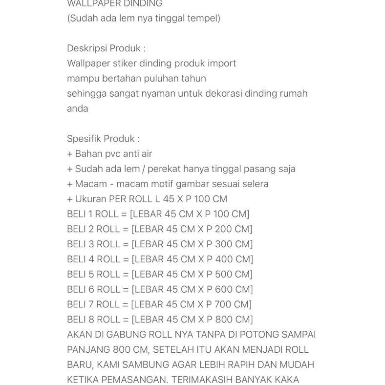 termurah wallpaper dinding kamar tidur stiker dinding kamar tidur sticker dinding wallpaper walpaper