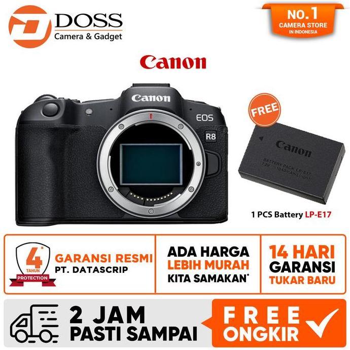Canon EOS R8 Body Only Mirrorless Camera EOS R 8