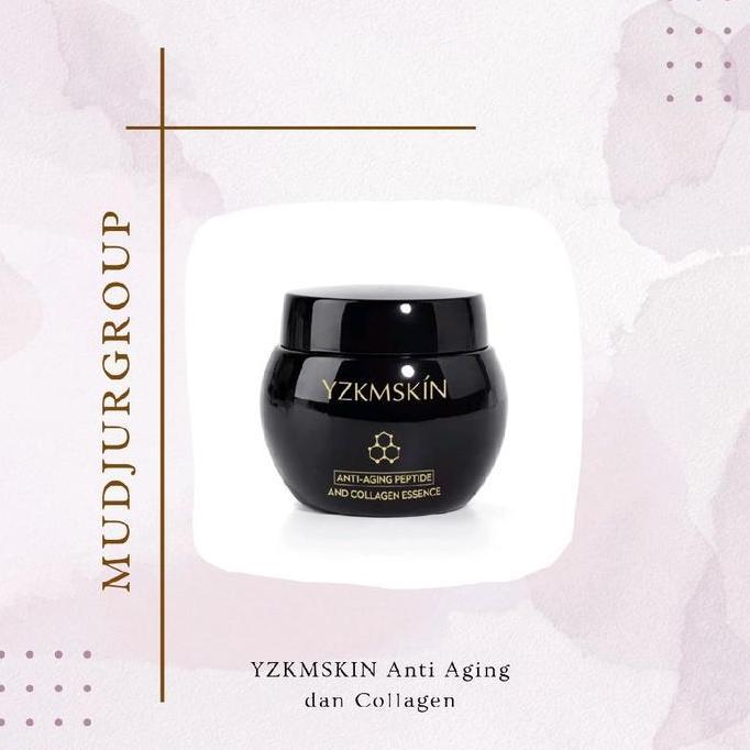 YZKMSKIN Anti Aging dan Collagen - Mudjurgroup - Krim Wajah untuk Mengurangi Tanda Penuaan dan Menin