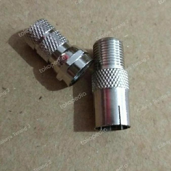 jack female antena tv drat / F to TV konektor TV CCTV PARABOLA LNB