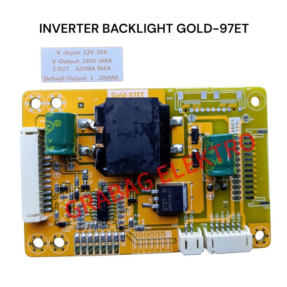 INVERTER BACKLIGHT UNIVERSAL INVERTER BACKLIGHT GOLD-97ET