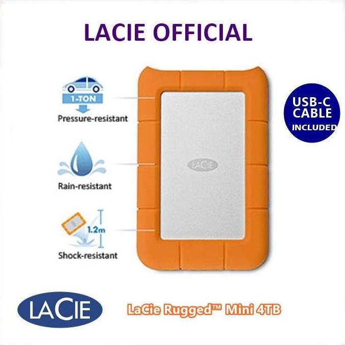 Harddisk / HDD / HD / Lacie Rugged Mini 4TB USB 3.0 / Hardisk External