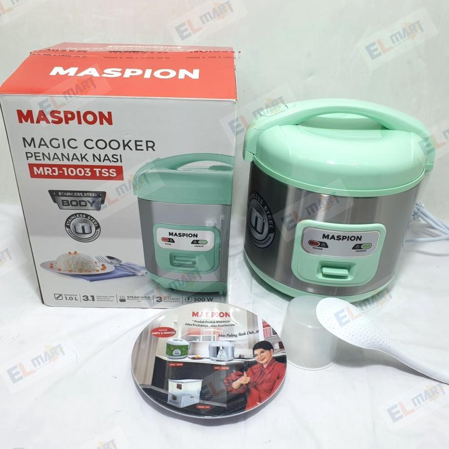 NEW Maspion Magic Com Mini 1 Liter MRJ 1003 TSS - 1003TSS Stainless 1L original