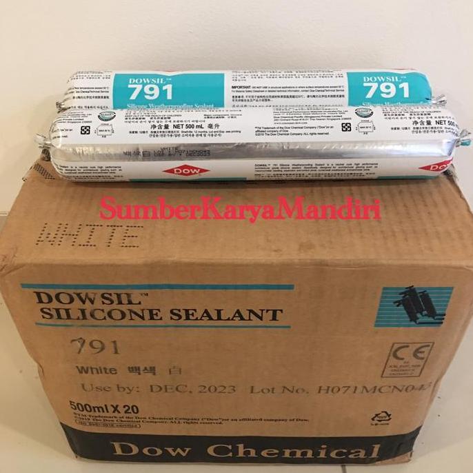 Dowsil 791 Silicone Sealant White (500ML)
