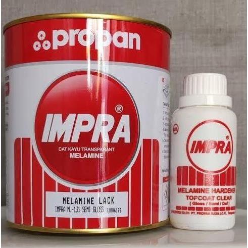 PROPAN IMPRA ML131 Melamine Clear Semi Gloss + Obat / Hardener 1L