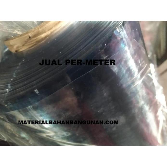 Plastik Mika Sheet Clear Tebal 0.5 mm Tinggi 122 cm Lembaran Lentur