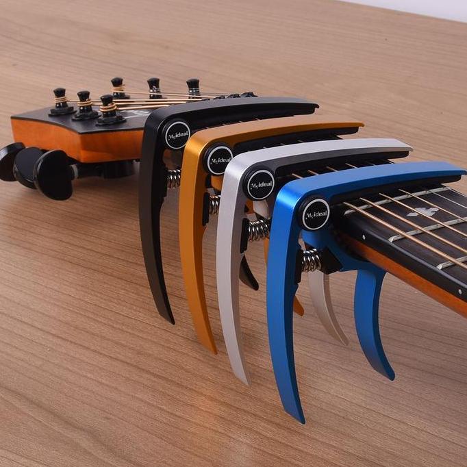 Meideal MC20 Capo Gitar Akustik Elektrik Bass Banjo Mandolin Penjepit Senar Bahan Aluminium